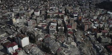 Edificios colapsados en la ciudad turca de Kahramanmaras