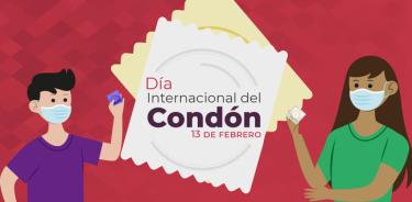 En el Día Internacional del Condón, este 13 de febrero, la Secretaría de Salud y las 32 entidades federativas, impulsan acciones para promover el uso del preservativo y embarazos no planeados e Infecciones de Transmisión Sexual