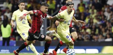 Diego Valdés del américa se despachó con un gol en el Azteca