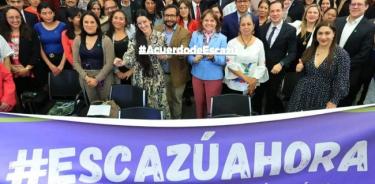 La subsecretaria de la Secretaría de Relaciones Exteriores, Martha Delgado, encabezó la reunión “#EscazúAhora: Capítulo México”,