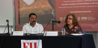 Mercedes de la Garza dictó la conferencia “1970. Un nuevo campo de conocimiento humanístico se abre en la UNAM: el Centro de Estudios Mayas”.