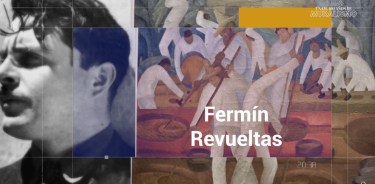 Fermín Revueltas tenía apenas 21 años cuando pintó en San Ildefonso su primer mural: Alegoría de la Virgen de Guadalupe