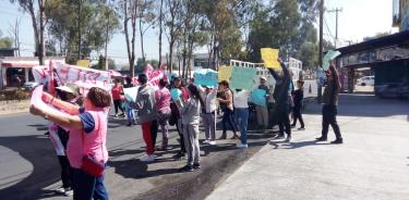 Los incomformes realizaron la clausura simbólica de la gasera Centro de Carburación Grumex Gas