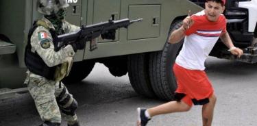Presunta agresión de elementos del Ejército contra jóvenes en Nuevo Laredo