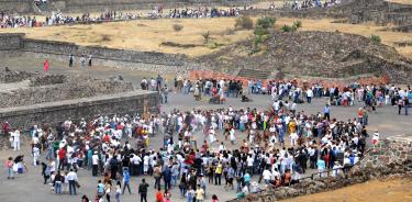 Zona arqueológica de Teotihuacan.