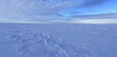 Paisaje helado en el Mar de Amundsen.