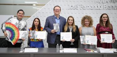 La presentación del libro se realizó en el auditorio José Fernando Franco González Salas de la Escuela Judicial Electoral.