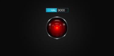 Hal 9000, la computadora con inteligencia artificial avanzada de la  película 2001: