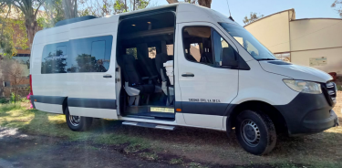 Una de las camionetas fue abandonada sobre el Libramiento Matehuala, en San Luis Potosí/