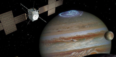 La sonda Juice llegará a Júpiter en el año 2031, después de un recorrido con múltiples maniobras.