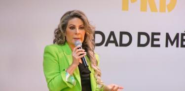 Nora Arias, presidenta del PRD en la CDMX