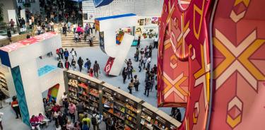 Una imagen de la Feria Internacional del Libro de Guadalajara.