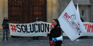 Muchos trabajadores de Notimex siguen esperando solución al conflicto laboral