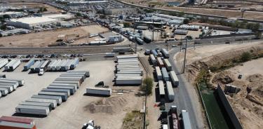 La crisis migratoria ha originado retrasos en el transporte de carga en la fronteriza Ciudad Juárez.