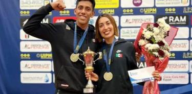 Manuel Padilla y Mariana Arceo, ponen en alto el nombre de México.