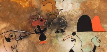 'El Pájaro de la mMañana' de Joan Miró, fechado el 16 de Agosto de 1939.