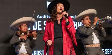 La cantante Natalia Jiménez se presentará el 3 de septiembre en el Auditorio Nacional.