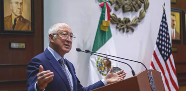 El embajador de EU en México, Ken Salazar. EFE