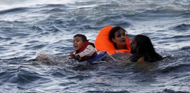 Foto de archivo de un naufragio de inmigrantes ocurrido en el Mediterráneo oriental, una tragedia que se repite en cuanto llega el buen tiempo
