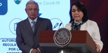 La directora de Conacyt, Elenea Álvarez-Buylla,hizo el anuncio en la conferencia matutina.