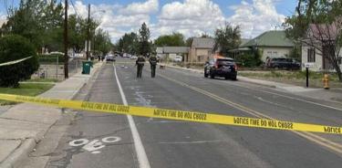 Escena del crimen en Farmington, Nuevo México