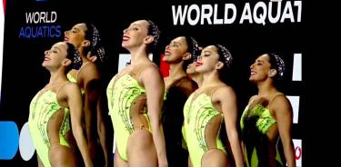 Gran actuación del conjunto mexicano de natación artística en la Copa del Mundo en Egipto