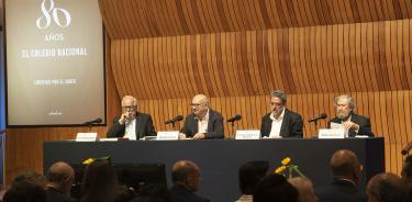 La ceremonia inaugural fue presidida por Javier Garciadiego, Claudio Lomnitz, Luciano Concheiro y Pablo Rudomin.