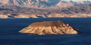 El Lago Mead, el mayor embalse artificial de todo EU.