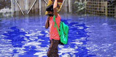 La combinación de la lluvia con las actividades humanas aumenta el riesgo de un desastre.