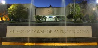 El Museo Nacional de Antropología.