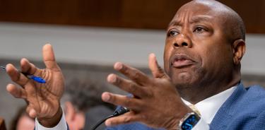 El republicano Tim Scott busca la nominación de su partido a la presidencia de EU