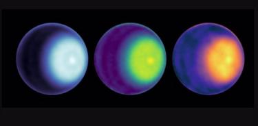 Los científicos de la NASA utilizaron observaciones de microondas para detectar el primer ciclón polar en Urano.