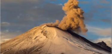 Ante la intensa y constante actividad del volcán Popocatépetl, se ha activado los protocolos de protección en hospitales y clínicas ubicadas en las inmediaciones del coloso