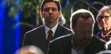 El gobernador de Florida y aspirante a la candidatura republicana, Ron DeSantis