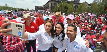 Cierre de campaña de Alejandra del Moral en Toluca