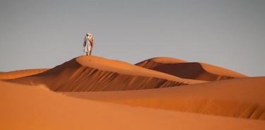 Una imagen del desierto de Sahara.