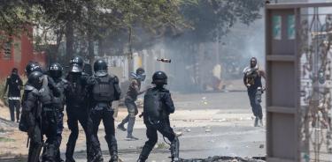 La universidad fue escenario de enfrentamientos entre manifestantes y policías