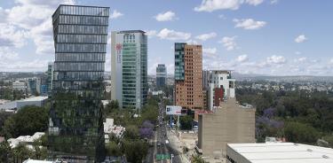 Una vista de la ciudad de Guadalajara.