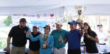 Ganadores de la edición 17 del Festival de Golf 