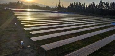 Planta solar de Enerside en Chile.