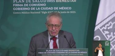 El Secretario de Salud, Jorge Alcocer, resaltó que IMSS-Bienestar ya opera en 25 estados de la República