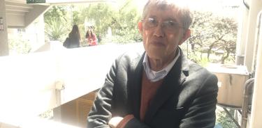 Antonio Lazcano en foto de archivo en la Facultad de Ciencias de la UNAM.