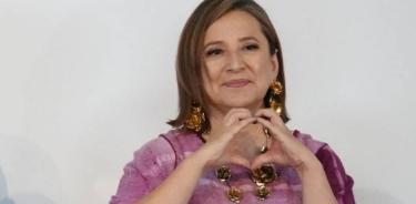 La senadora Xóchitl Gálvez acudió al registro a la candidatura a la presidencia por el Frente Amplio por México
