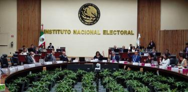 Sesión extraordinaria del Instituto Nacional Electoral