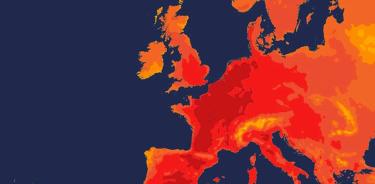Oeste de Europa se ve afectado por la ola de calor.