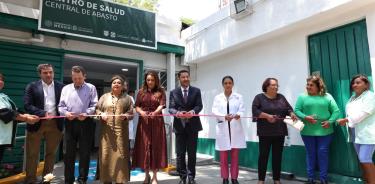 Inauguran Centro de Salud en la Central de Abasto de Iztapalapa