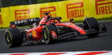 Leclerc fue el más rápido de la segunda sesión