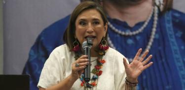 Xóchitl Gálvez, aspirante a la candidatura presidencial del Frente Amplio por México