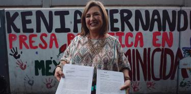 Xóchitl Gálvez solicitó información sobre las acusaciones en su contra por parte de López Obrador y otros morenistas