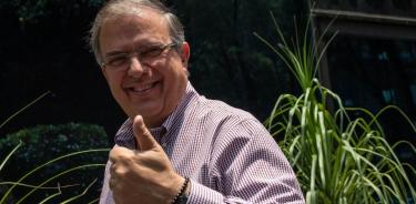 Marcelo Ebrard, aspirante a la candidatura presidencial de Morena